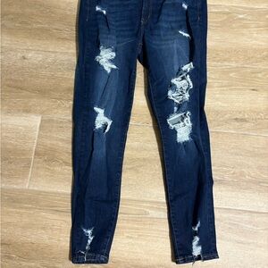 SO Distressed Blue Women's jeans 15